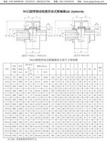 NGCL型带制动轮鼓形齿式联轴器