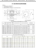 GF-S型双弹性体星型弹性联轴器