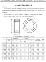 CK-D型单向超越离合器